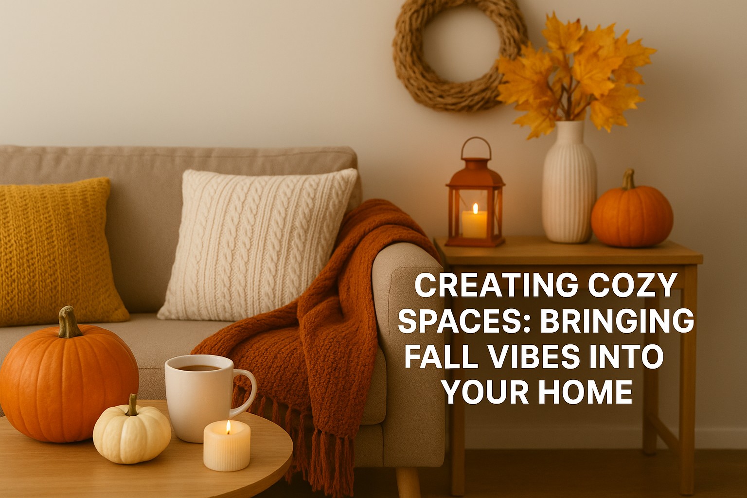 Creating Cozy Spaces: Bringing Fall Vibes Into Your Home
